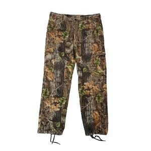 Commander Cargo Pants Men 40x32 Brown Camo Camouflage Straight Outdoor Hunting